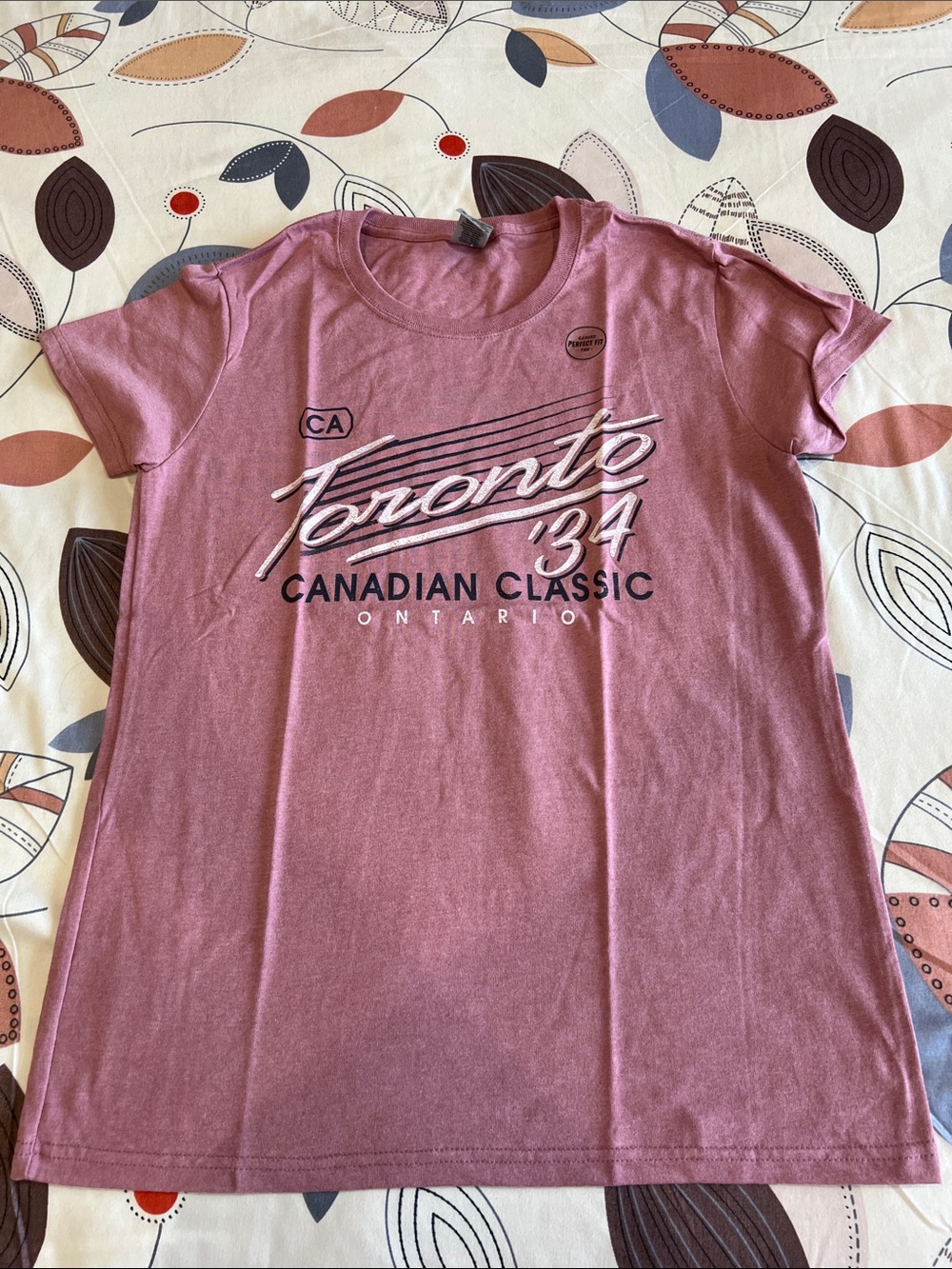 Toronto '34 Canadian Classic Graphic Tee - Pink